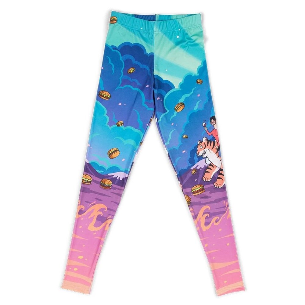 NEW BOB'S BURGERS Linda Belcher Leggings SIze L Loot Wear Loot Crate